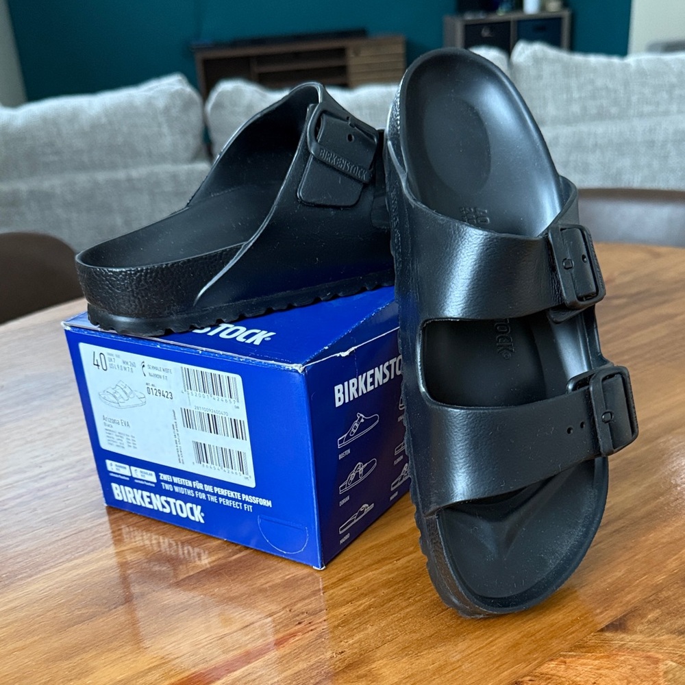 Birkenstock Arizona EVA Sandals in Black